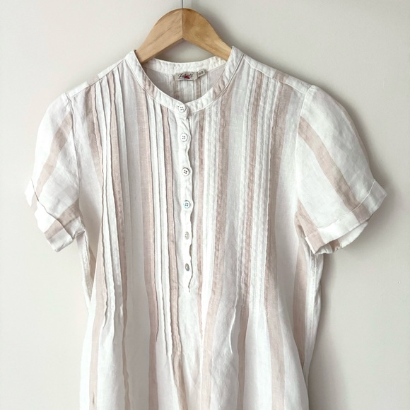 Faherty | Gemina Linen Mini Dress | XS - Picture 2 of 8